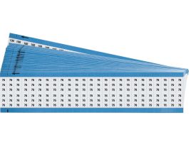 Combination Pack Wire Markers Repositionable Vinyl Cloth, 76 to 100, 900 Total