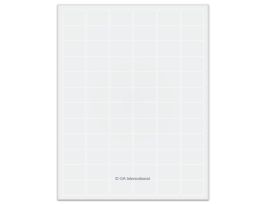 LABEL 1.26X0.87IN CRYO LASER SHEET WH