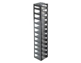 Vertical/Chest Freezer Rack for 96 Deep-Well Microtube Boxes or Boxes w/ 2 1/82" Max H, 12 box capacity