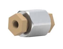 Biocompatible Inline Solvent Filter Assembly, PEEK/SS, 0.5m, 1/16" OD Tubing, 10-32 Coned; 1/EA