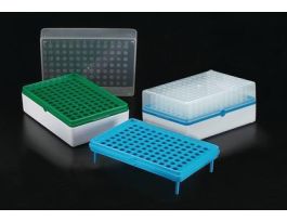 BIOTUBE 1.1ML IND STP/8 BLUE10C