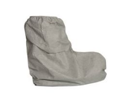 Tyvek® 400 FC Boot Cover, Skid-Resistant Sole, 18" High, 100/CS, Gray