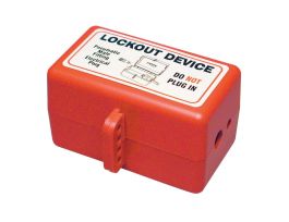 Electrical Plug Lockouts 4.62 in W x 6.42 in L x 3.78 in D