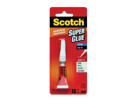 Scotch® Super Glue Liquid AD118D, .07 oz, 1-Pack