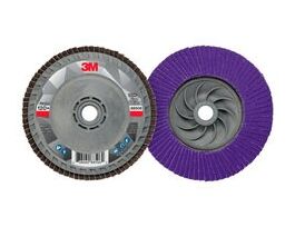 3M™ Flap Disc 769F, 120+, T29 Quick Change, 4-1/2 in x 5/8 in-11, 10 ea/Case