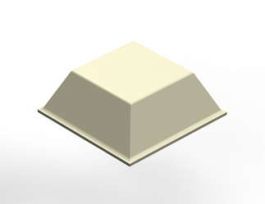 3M™ Bumpon™ Protective Products SJ5023 White, 1000/Case