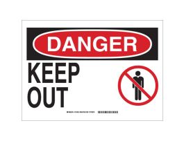 Security, Admittance & CCTV Sign - Premium Fiberglass