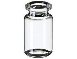 Headspace Vial, Glass, 20 mm, Crimp Neck, Round Bottom, 5 mL; 1000/pk