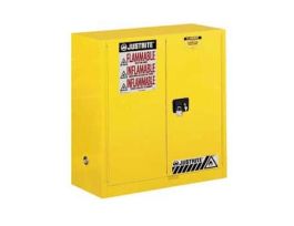 Flammable Storage Cabinet, 30 gal, Self-Close Door