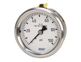 GAUGE 2.5IN 30PSI 1/4 B
