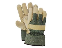 GLOVE LEATHER PALM XL PK12PR PK