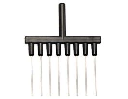 Adapter, Eight-Channel, Stainless Steel