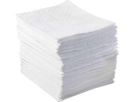 BASIC® Oil Only Absorbent Pads - Heavy Weight, 15" x 17", Absorbency Capacity 20.5 gal