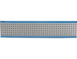 Letters and Numbers Scored Wire Marker Aluminum Foil Legend: X1 1800 Total