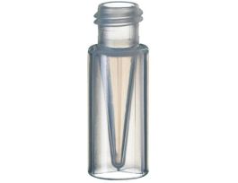 Vial, 0.3 mL, Polypropylene with Fused Insert, 9 mm Short Thread; 1000/pk