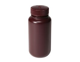 BOTTLE HDPE AMB 53MM500ML CS24.