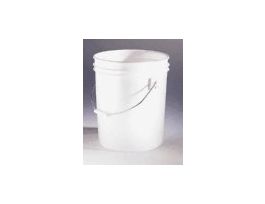 Stackable high-density polyethylene pail, 2 gallon