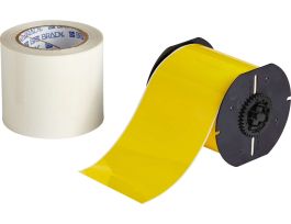 B30 Series ToughStripe Printable Floor Marking Tape 4 in W x 100 ft L Yellow