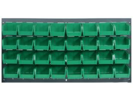 36INX19IN LOUVERED PNL W 32 QUS220GREEN