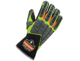 925FLime Standard Dorsal Impact-Reducing Gloves