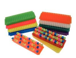80 PLACE MICROTUBE RACK ASSORTED PK6. CS