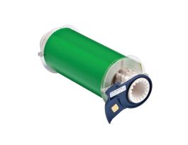 All Weather Permanent Adhesive Vinyl Label Tape for BBP85 Printer - 7" Green