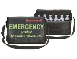 Sterile Saline Personal Travel Bag for (6) 1 oz and (6) 4 oz Bottles English