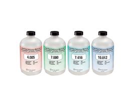 Traceable pH Standard Buffer with Calibration, Clear, pH 7.416; 500 mL