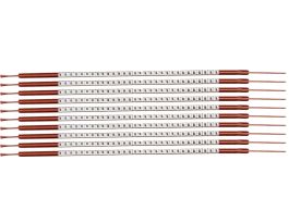 ClipSleeve Wire Markers Size 03 Nylon 26 AWG - 24 AWG, 9 Pack of 300 Each