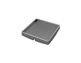 Square Carrier without Handle, 6.3" x 6.3"