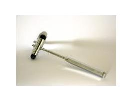 BUCK NEUROLOGICAL HAMMER CHROME 7-1/2 IN