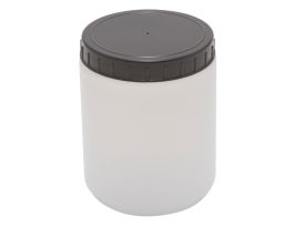 JAR W/CAP HDPE 250 ML WITH INNER SEAL