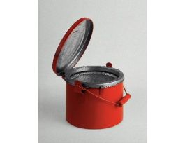 CAN SAFETY BENCH METAL 4QT