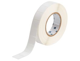 Chemical Resistant Cryogenic Polypropylene Labels for 3" Core Printers - 1" x 1"