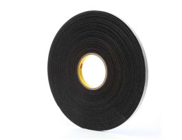 3M™ Vinyl Foam Tape 4516, Black, Variable Width x 36 yd, 62 mil