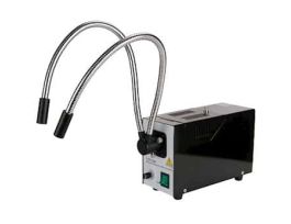 150 W Fiber Optic Dual Gooseneck Illuminator for Microscopes