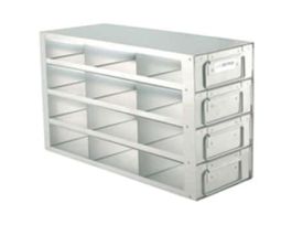 Upright Freezer Drawer Rack for Standard 2" Boxes, 3 x 4 Array