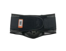 1051 Black Mesh Back Support w/Lumbar Pad