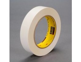 3M™ Repulpable Flat Backed Tape R3127, White, 1 in x 60 yd, 36 Roll/Case