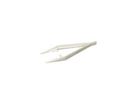 Glass-Filled Nylon Serrated Pointed Tip Forceps, 4.25" L; 100/Pk