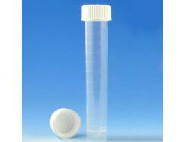 10ML SAMPLE TUBE W/YELLOW SCREW CAP