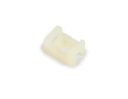 3M™ Cable Tie Base 06299, Screw Mount, Natural/Nylon, 0.87 in x 0.62 in, 100 per bag, 500/Case