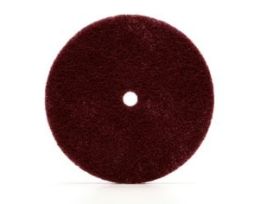 Scotch-Brite™ High Strength Disc, HS-DC, A/O Very Fine, 6 in x 1/2 in, 100 ea/Case