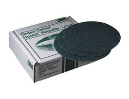 3M™ Green Corps™ Hookit™ Regalite™ Disc, 00524, 8 in, 40 grade, 25 discs per carton, 5 cartons per case
