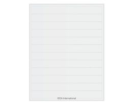 LABEL 8X0.87IN CRYO LASER SHEET WH