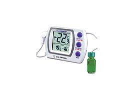 Traceable Jumbo Refrigerator/Freezer Thermometer with Calibration; Bottle Probe