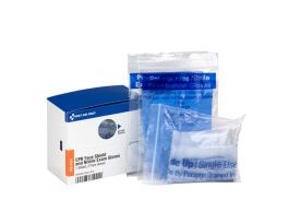 KIT REFILL CPR MASK 4 NTRL GLOVE BASIC