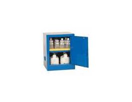 Benchtop Acid Storage Cabinet, Manual-Latching Door, 4 Gallon
