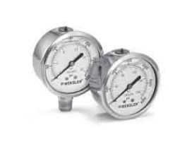 4.5" Filled Pressure Gauge, 0 to 60 psi, Lower Mount