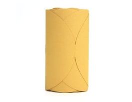 3M™ Stikit™ Gold Film Disc Roll, 01332, 6 in, P100 grade, 75 discs per roll, 6 rolls per case